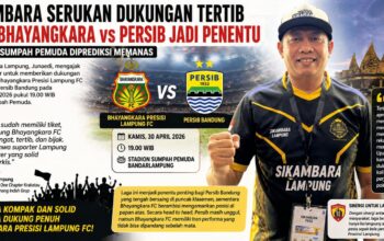 Stadion Sumpah Pemuda Bersiap Membara, Sikambara Imbau Suporter Jaga Kondusivitas