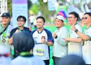HIPMI Syari’ah Lampung Antusias Ikuti HIPMI Half Marathon Lampung 2026