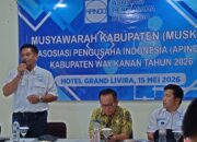 Terpilih Aklamasi, I Gede Budi Artana Siap Besarkan APINDO Way Kanan