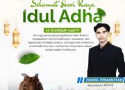 Haikal Firmansyah: Iduladha Bukan Sekadar Ritual, tetapi Tentang Pengorbanan dan Kepekaan Sosial