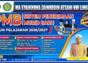 Santri Bisa Kuliah Gratis, MA Syaikhuna Zainuddin Atsani NW Lingkuk Dane Hadirkan Program Beasiswa Unggulan