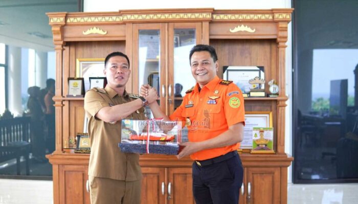 Audiensi dengan Basarnas, Bupati Dedi Dorong Realisasi Pos SAR Pesisir Barat