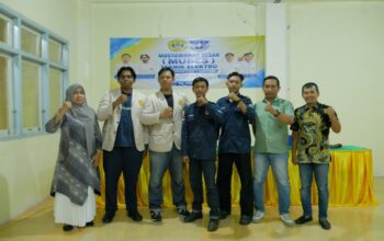 Regenerasi Kepemimpinan Mahasiswa, Ari Ajirni dan Dimas Herdi Nahkodai Hima Teknik Elektro STTN Lampung