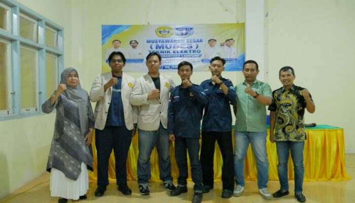 Regenerasi Kepemimpinan Mahasiswa, Ari Ajirni dan Dimas Herdi Nahkodai Hima Teknik Elektro STTN Lampung