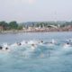 Hari Kedua Festival Teluk Stabas VI Meriah, Bupati Dedi Irawan Ikut Lomba Berenang