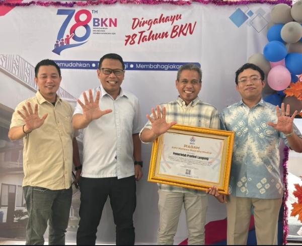 BKN Apresiasi Pemprov Lampung dalam Pengembangan Karier dan Manajemen ASN