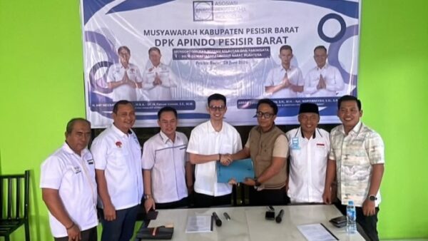 Ketua Apindo Pesibar Terpilih, Arkhan Siap Perkuat Sinergi Dorong Pertumbuhan Ekonomi Daerah