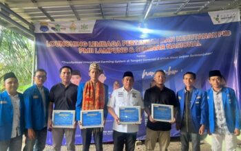 Generasi Z dan Pertanian Berkelanjutan, PMII Lampung Launching LPK dan Pilot Project IFS