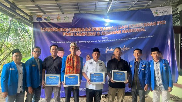 Generasi Z dan Pertanian Berkelanjutan, PMII Lampung Launching LPK dan Pilot Project IFS