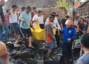 Rumah Semi Permanen di Tiuh Balak Pasar Ludes Terbakar, Satu Korban Meninggal Dunia