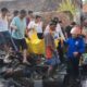 Rumah Semi Permanen di Tiuh Balak Pasar Ludes Terbakar, Satu Korban Meninggal Dunia