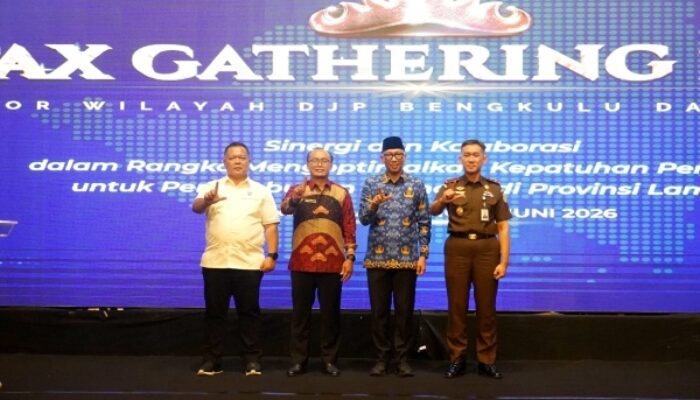 Tax Gathering DJP Bengkulu-Lampung, Gubernur Soroti Potensi Ekonomi dan Tantangan Pembangunan