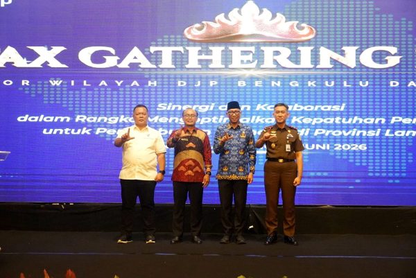 Tax Gathering DJP Bengkulu-Lampung, Gubernur Soroti Potensi Ekonomi dan Tantangan Pembangunan