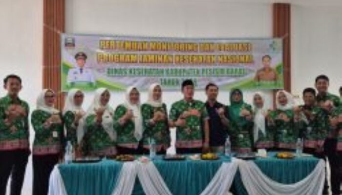 Monitoring dan Evaluasi JKN 2026, Diskes Pesisir Barat Susun Strategi Peningkatan Layanan Kesehatan