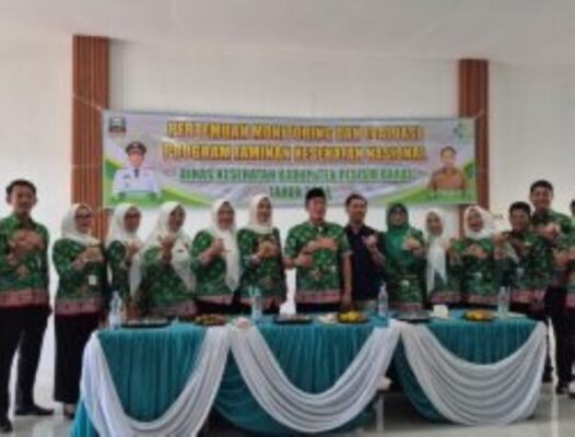 Monitoring dan Evaluasi JKN 2026, Diskes Pesisir Barat Susun Strategi Peningkatan Layanan Kesehatan