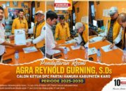 Hanura Karo Bersiap Muscab, Agra Reynold Gurning Jadi Kandidat Tunggal Ketua DPC