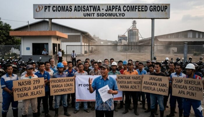 Pekerja Lama Menganggur, PT Ciomas Japfa Food Dikabarkan Rekrut Tenaga Baru dari Luar Daerah