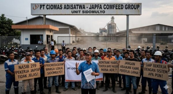 Pekerja Lama Menganggur, PT Ciomas Japfa Food Dikabarkan Rekrut Tenaga Baru dari Luar Daerah