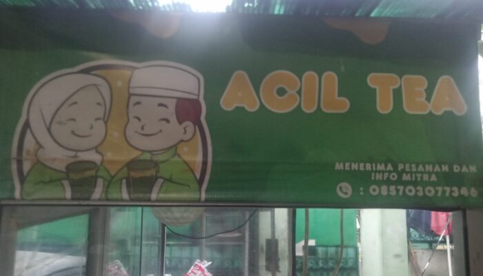 UMKM Acil Tea Hadirkan Aneka Minuman dan Camilan Favorit Warga di Pejaten Timur