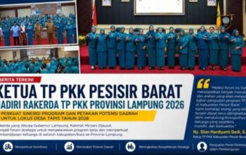 TP PKK Pesisir Barat Perkuat Kolaborasi dan Pemetaan Potensi Daerah dalam Rakerda PKK Lampung