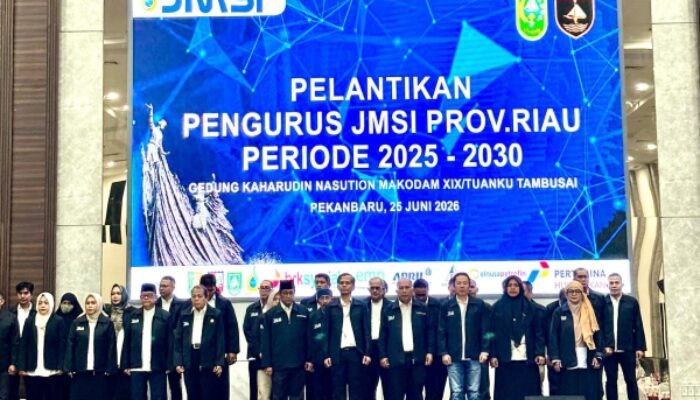 Perkuat Ekosistem Media Siber, JMSI Riau Lantik Pengurus Baru dan Anugerahkan Award 2026