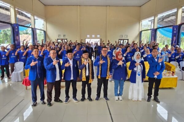 Musran dan Rakerda PAN Way Kanan Kukuhkan 227 Pengurus Ranting, Siap Menangkan Partai