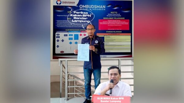 Dugaan Penundaan Layanan Pertanahan, DPP KAMPUD Minta Ombudsman Periksa Kepala BPN Bandar Lampung